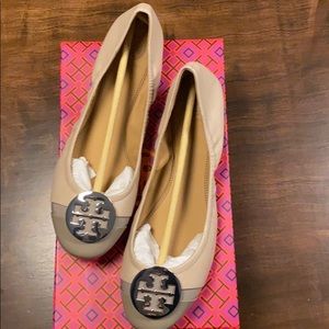 Tory Burch Minnie Cap Toe Ballet